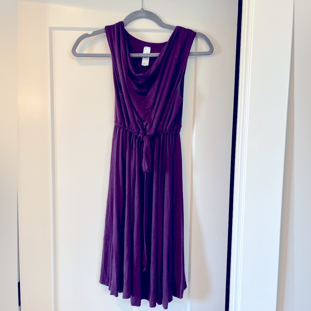 Maternity Purple Dress Small